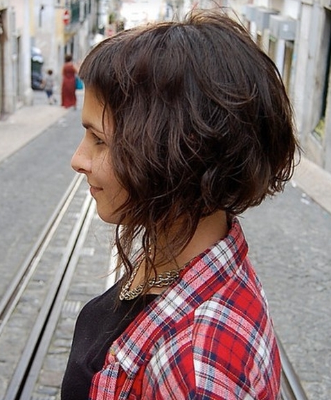 cieniowane fryzury krótkie uczesanie damskie zdjęcie numer 158A